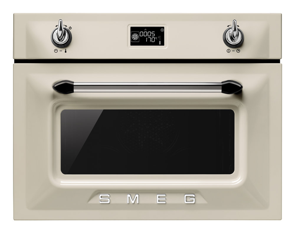Wat mensen betreft liter het doel Smeg oven met magnetronfunctie 45cm - Victoria lijn - UW-keuken.nl
