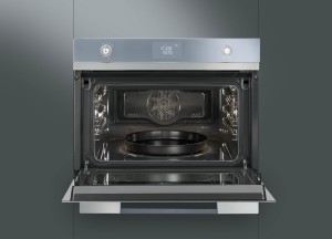 Smeg oven met magnetronfunctie 45cm - Linea lijn