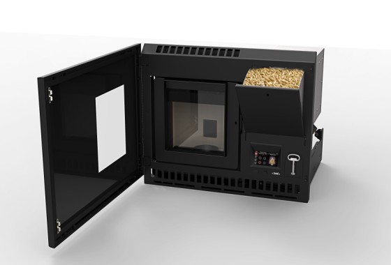 Een inzethaard op pellets zonder nadelen - RIKA: De Oostenrijkse kachel