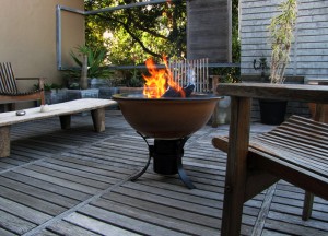 African Flame Fire Pit