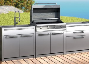Steel BBQ & exclusieve outdoor kitchen