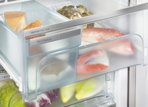 Liebherr koelkast met speciale vis lade