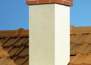 Vierkante schoorsteen nieuwbouw - Poujoulat