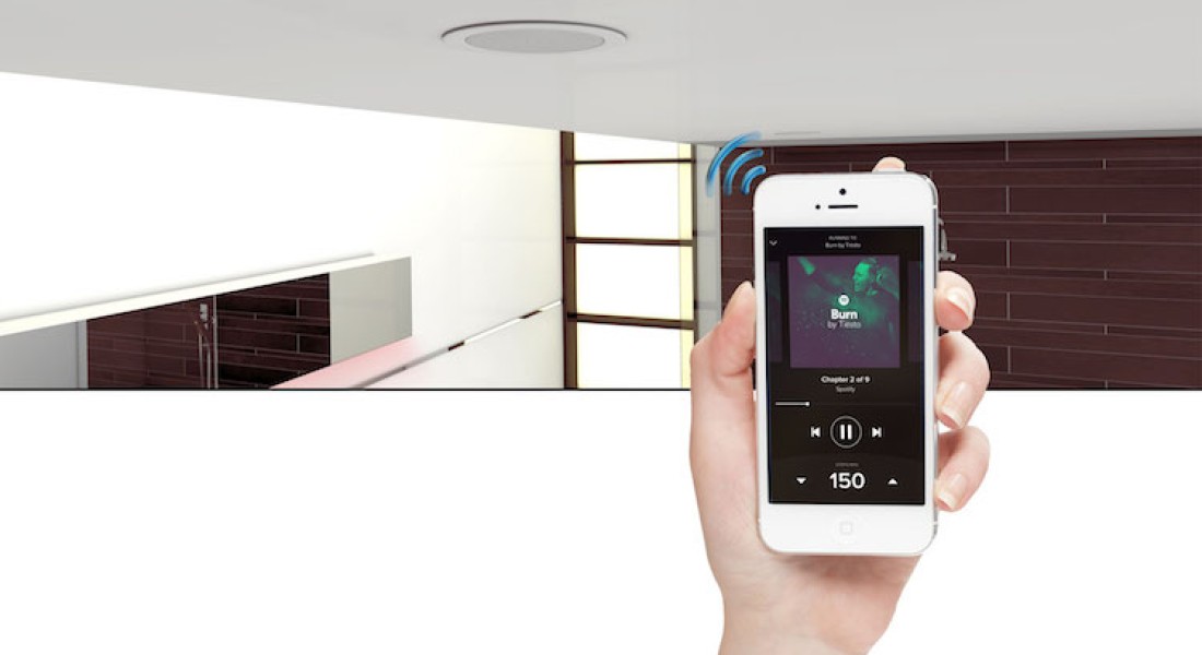 Badkamer wifi inbouw speakers -