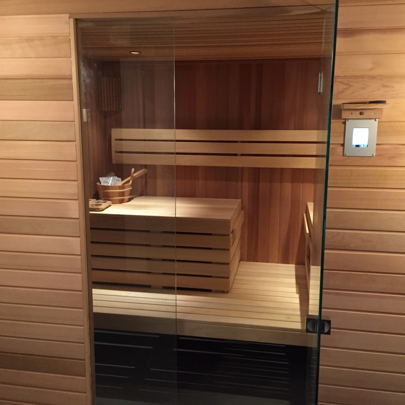 Finse sauna met infrarood