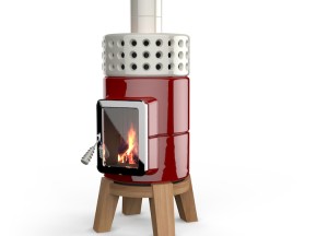Keramieke houtkachel Italiaans Design | Stack Stoves - Art of Fire