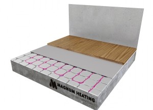Dunne vloerverwarmings systeem | MAGNUM Heating