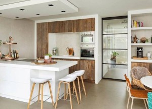 Moderne barnwood keuken | RestyleXL - 
