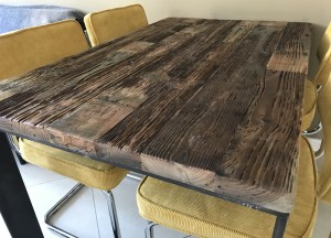 Wrakhouten tafel - Woodindustries