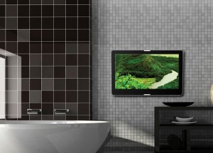 Inbouw of opbouw badkamer TV | AquaSound