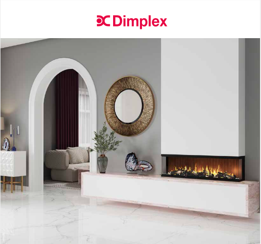 Dimplex elektrische inbouwhaard Vivente | Faber
