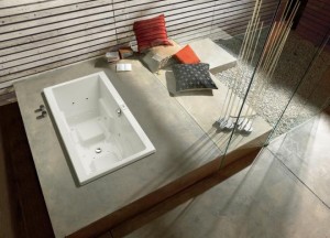 De luxe van een ligbad: baden in 2012 - Hüppe