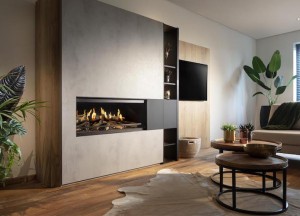 Elektrisch holografische designhaard E-one 100F | Kalfire - Kalfire Fireplaces