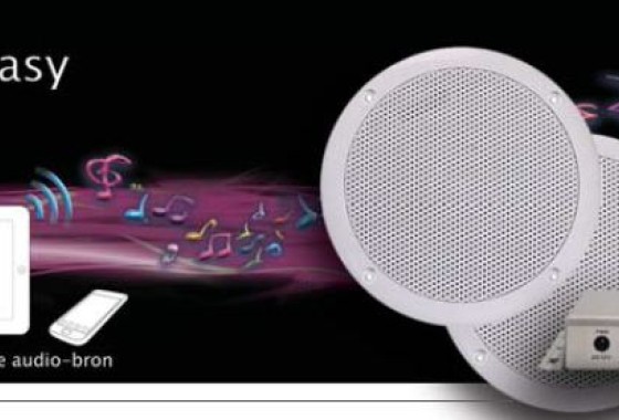 Bluetooth muziek systeem voor de badkamer - Aquasound