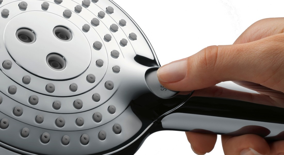 Raindance Select: douchen met één druk op de knop