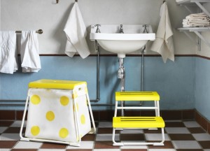 Vrolijke en praktische badkamer opstapjes IKEA - Ikea