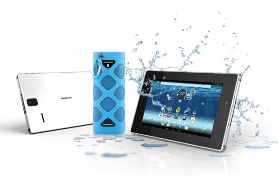 Badkamer gadget: waterdichte tablet van Aquasound - Aquasound