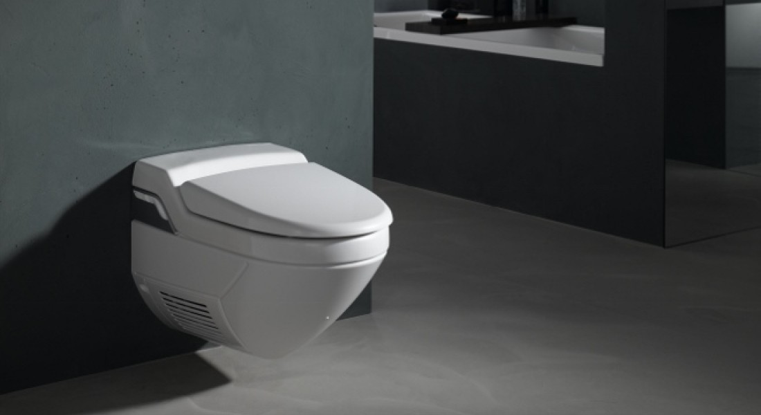 Domotica toilet met wannahave gadgets van Geberit