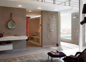 Industriële look in de badkamer met Axor Front douchecollectie - Villeroy & Boch