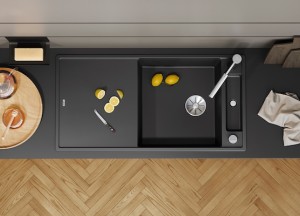 Zwarte spoeltafel | BLANCO - BLANCO