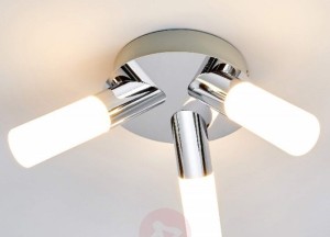 8 stijlvolle plafondlampen voor in de badkamer - 