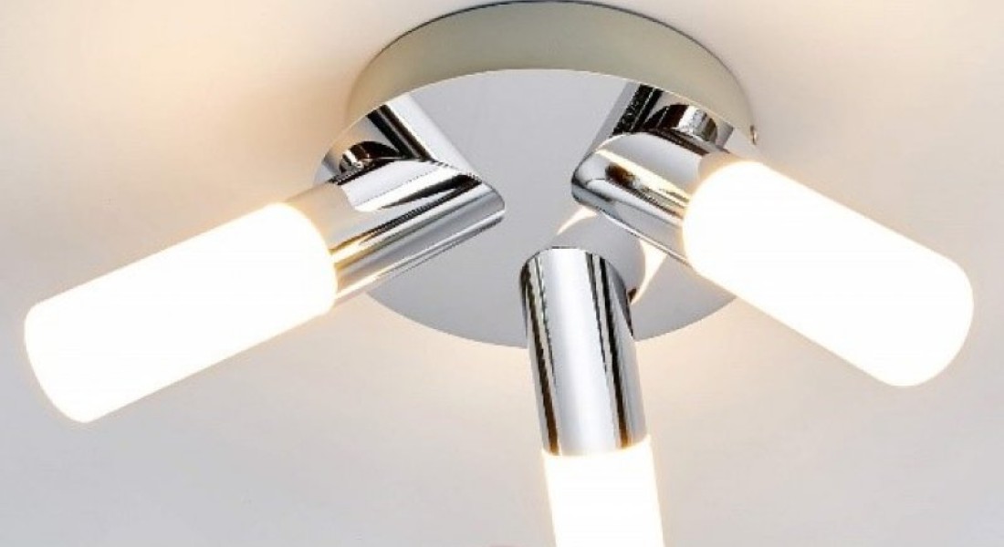8 stijlvolle plafondlampen voor in de badkamer