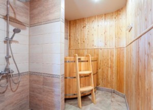 Het is tijd voor een nieuwe badkamer met sauna! - 