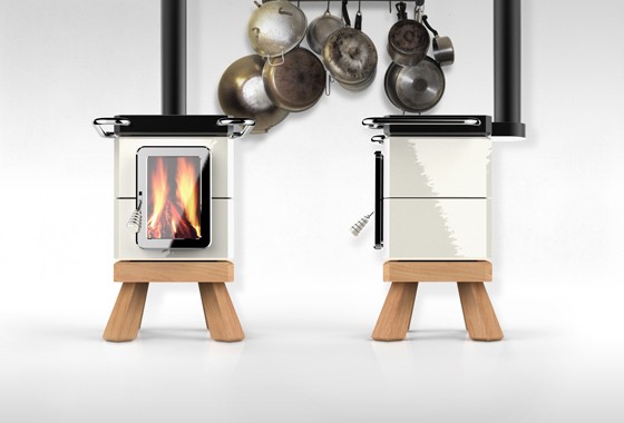 Stoer! Koken op houtkachel CookinStack - Art of Fire