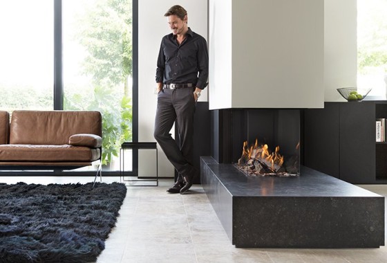 Gashaard met echte vonken! - Kalfire Fireplaces