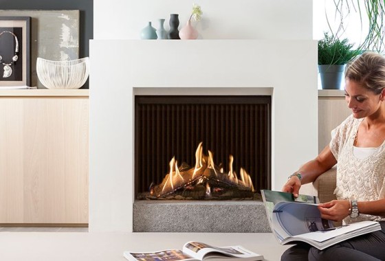 Geniet ook in de zomer van een haard - Kalfire Fireplaces