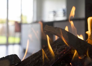 Een gashaard als roomdivider - Kalfire Fireplaces