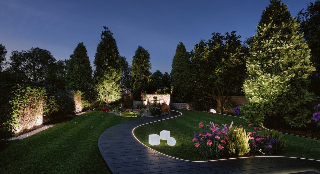 Tuin in de spotlights: zo maak je een goed lichtplan voor tuin & terras