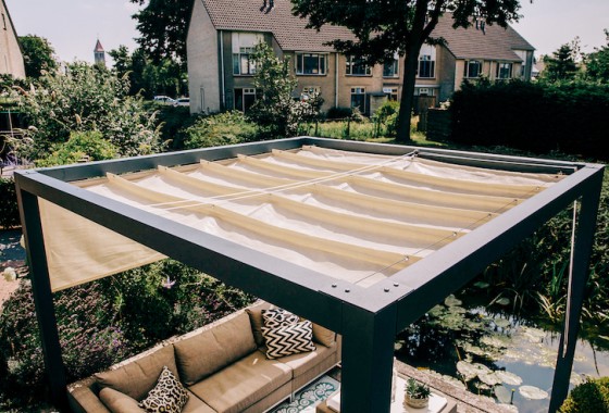 Maatwerk Aluminium Pergola | ZONZ - ZONZ sunsails