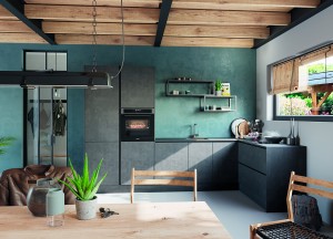 Superkeukens keuken Rodez beton terragrijs - 