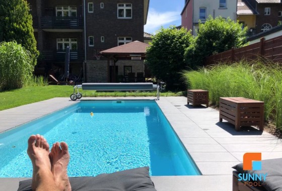 Verwarm het zwembad met de zon - Sunny Pool