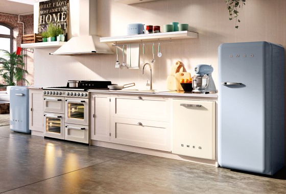 Nieuw design voor de iconische Smeg koelkasten - Smeg