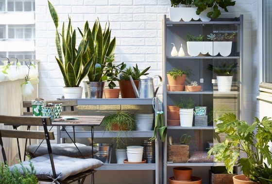 Ikea plantenkas voor balkon of tuin  - MBI beton