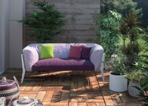 Outdoor sofa Clea voor klein & groot terras - 