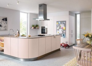 Roze keuken Biella | Schüller - 