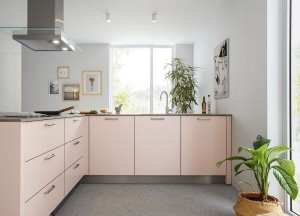 Roze keuken Biella | Schüller