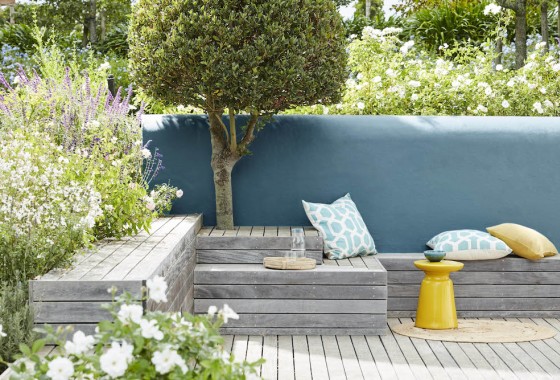 Sfeer in de tuin met buitenverf in de mooiste trendkleuren - Fonteyn