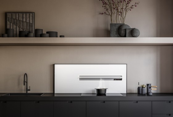 De Air-Wall is een discrete oplossing voor de eigentijdse keuken - Falmec