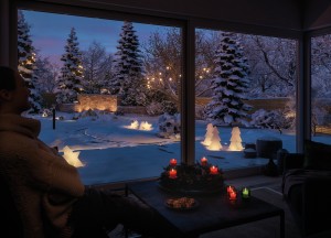 3X LED-tuinverlichting voor een betoverende kerst - 