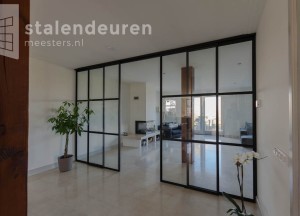 Dubbele schuifdeur van staal | Stalendeurenmeesters.nl - Stalendeurenmeesters.nl