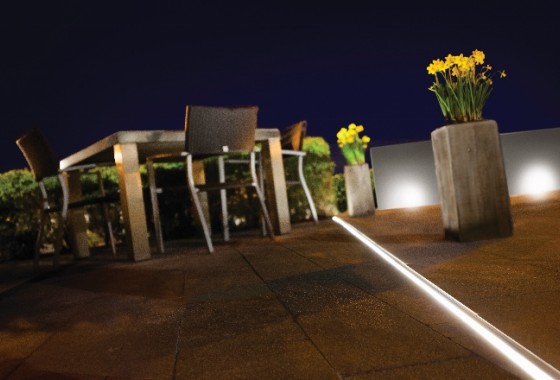Aco afwatering met LED-verlichting voor de tuin - Aco House &amp; Garden