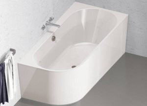 Semi-vrijstaand bad | Wavedesign