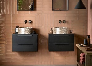 Inspiratie voor de badkamerwanden: kleurrijke wandtegels en panelen - 