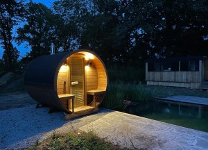 Houtgestookte Barrel sauna | Hottub Select - Hottub Select