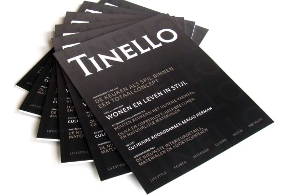 Vers van de pers: nieuw Magazine van Tinello - Tinello Keukens