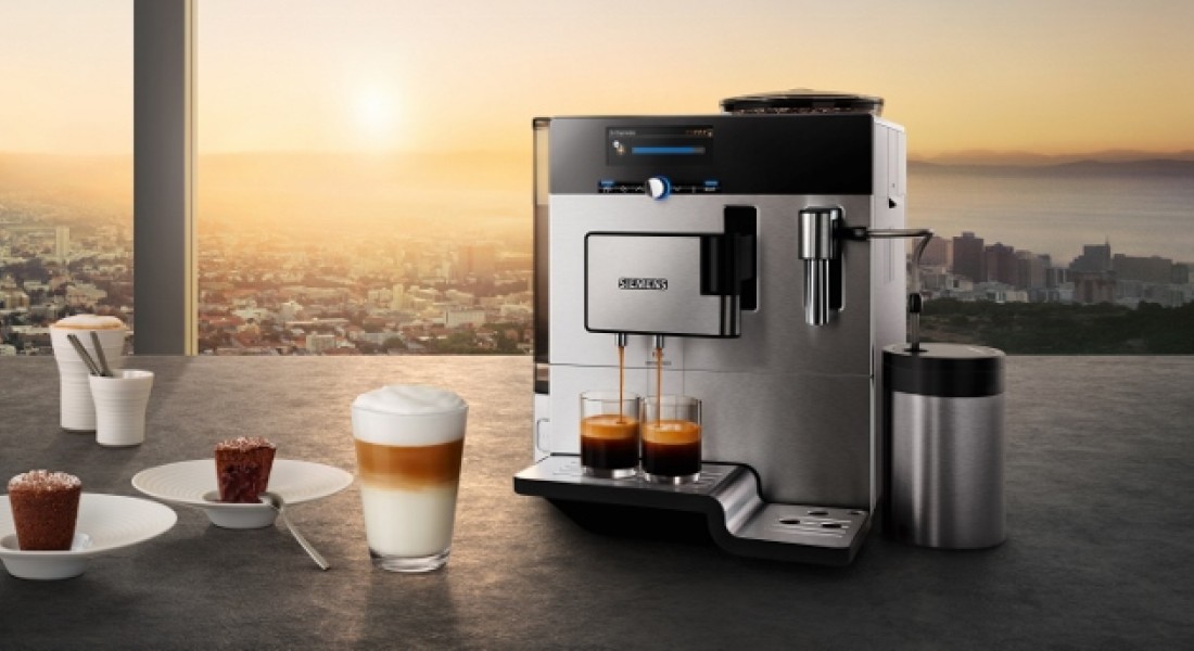 De koffie smaaksensatie van Siemens